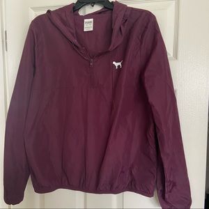 PINK windbreaker burgundy